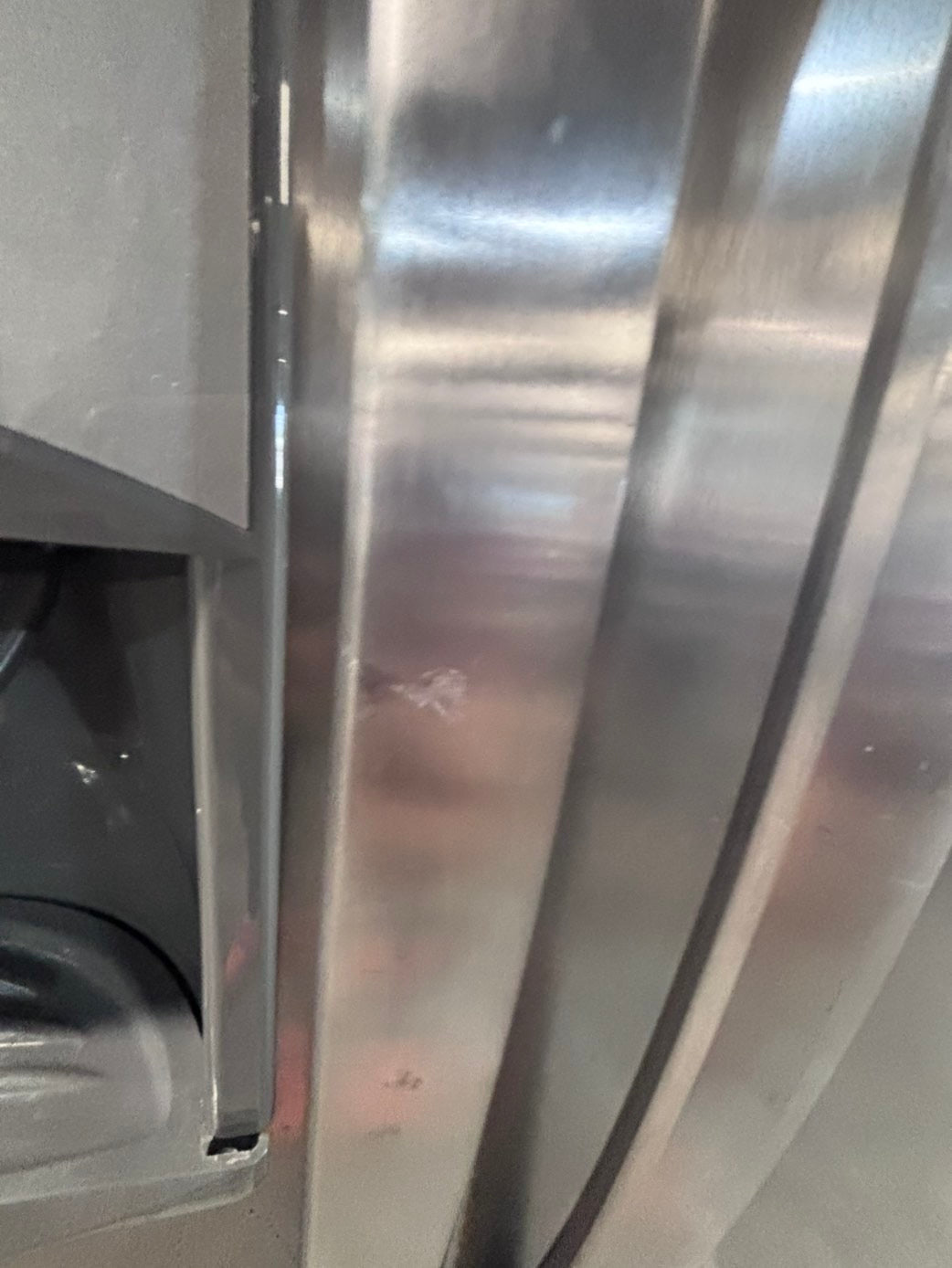 >*36”frigidaire side by side Refrigerator and freezer stainless steel w/ice water dispenser 36” #RFFC9LB
