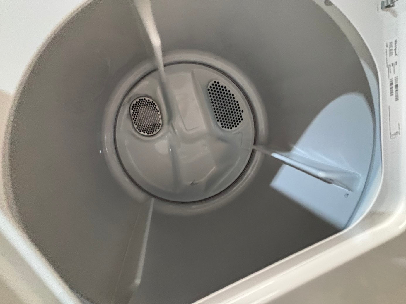 >*whirlpool side x side large capacity electric 220v dryer  in white 27” Refurbished #ED861B