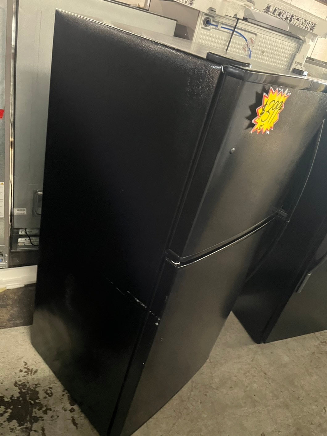 =Kenmore  30”Top freezer fridge black refurbished #RFKTP23B