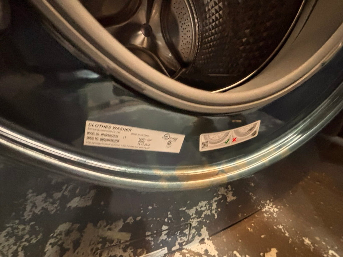 } samsung washer & dryer set electric 220v front load stackable or side by side working 💯  with warranty - sensor dry in sky blue   #ALSKP7ET