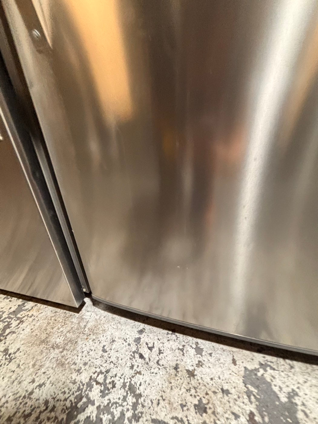>*kenmore 33” Top freezer fridge   ,stainless steel. used-refurbished #RTKE91B