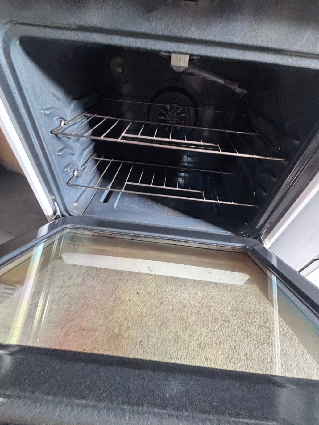 >kenmore Gas range 5 burner convection oven , bake broil Hi/Lo self clean in  white used-Refurbished 30” #KG3PRB