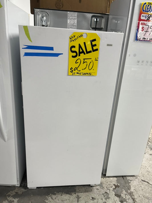 🥳🌪️Kenmore up-right freezer white 13cu.ft Refurbished-used #FFE13HB