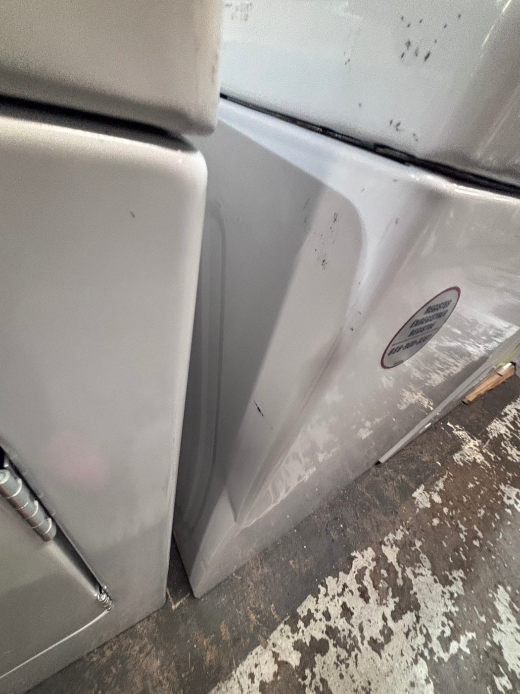 >*sale🔥Amana top load washer  & electric dryer 220v  set top load side by side #TLE2T1B