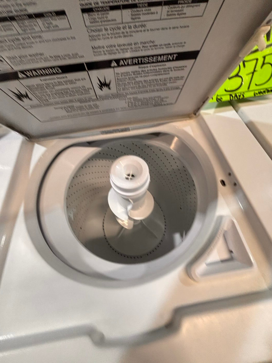 }}ON SALE🔥🔥🔥🎈🎈whirlpool top load washer with removable agitator large capacity & electric dryer 220v  set top load side by side used,refurbished working 💯 with warranty  #TSW894YB