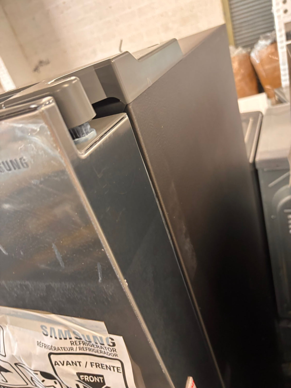 }}New open box 📦 Samsung - 26cu. ft. Side-by-side full size fridge Stainless Steel
#FS26AGTB