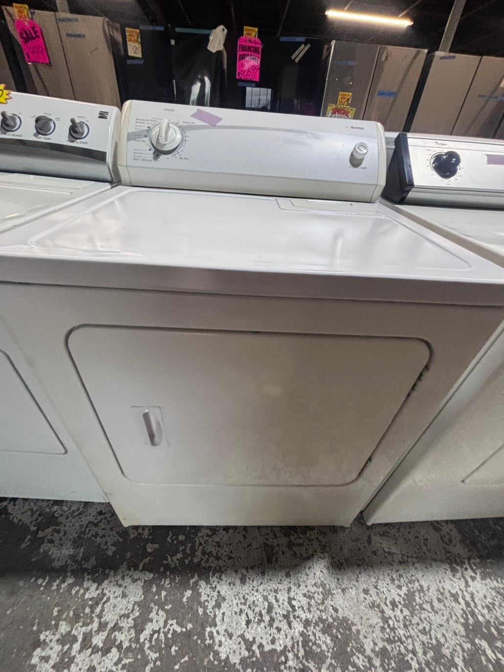 >special 🔥kenmore  29” large capacity electric dryer 220v side by side used-refurbished #KDP95PB