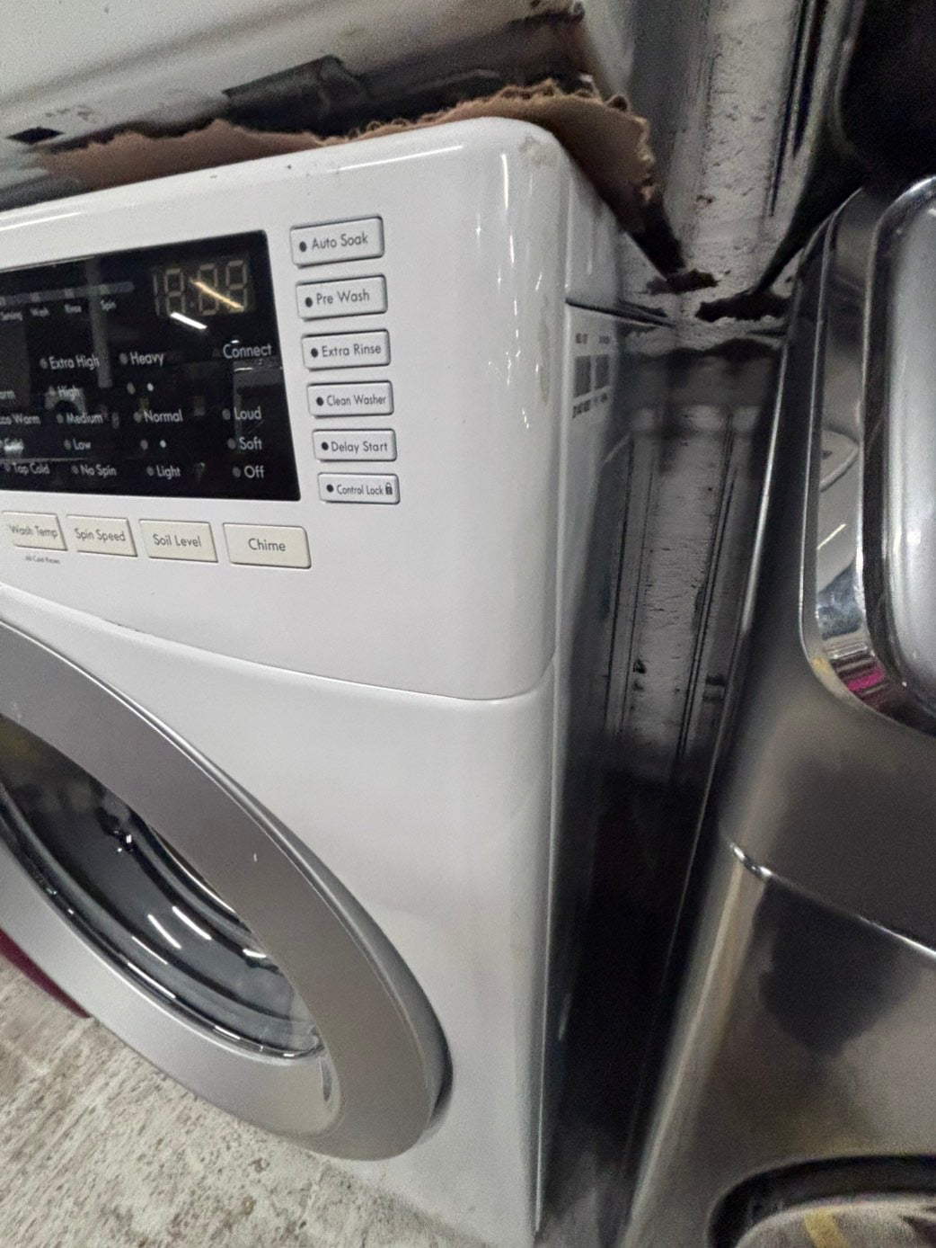 >*special 🔥mix & match kenmore washer & LG dryer set electric 220v front load stackable or side by side - sensor dry in white  #MX44V6BSET