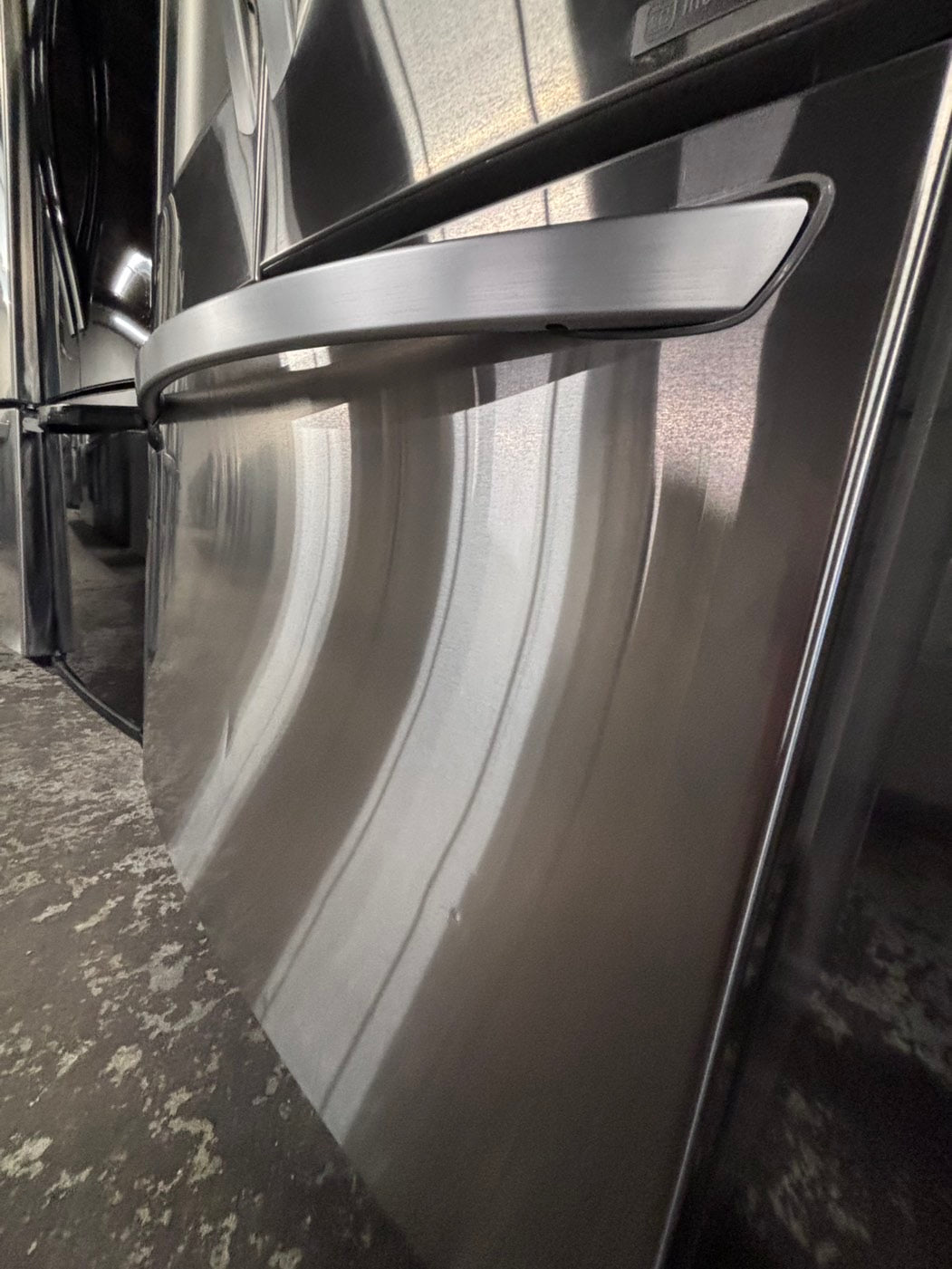 >LG French door Refrigerator counter depth stainless steel w/ ice water dispenser 36" #ARF31B