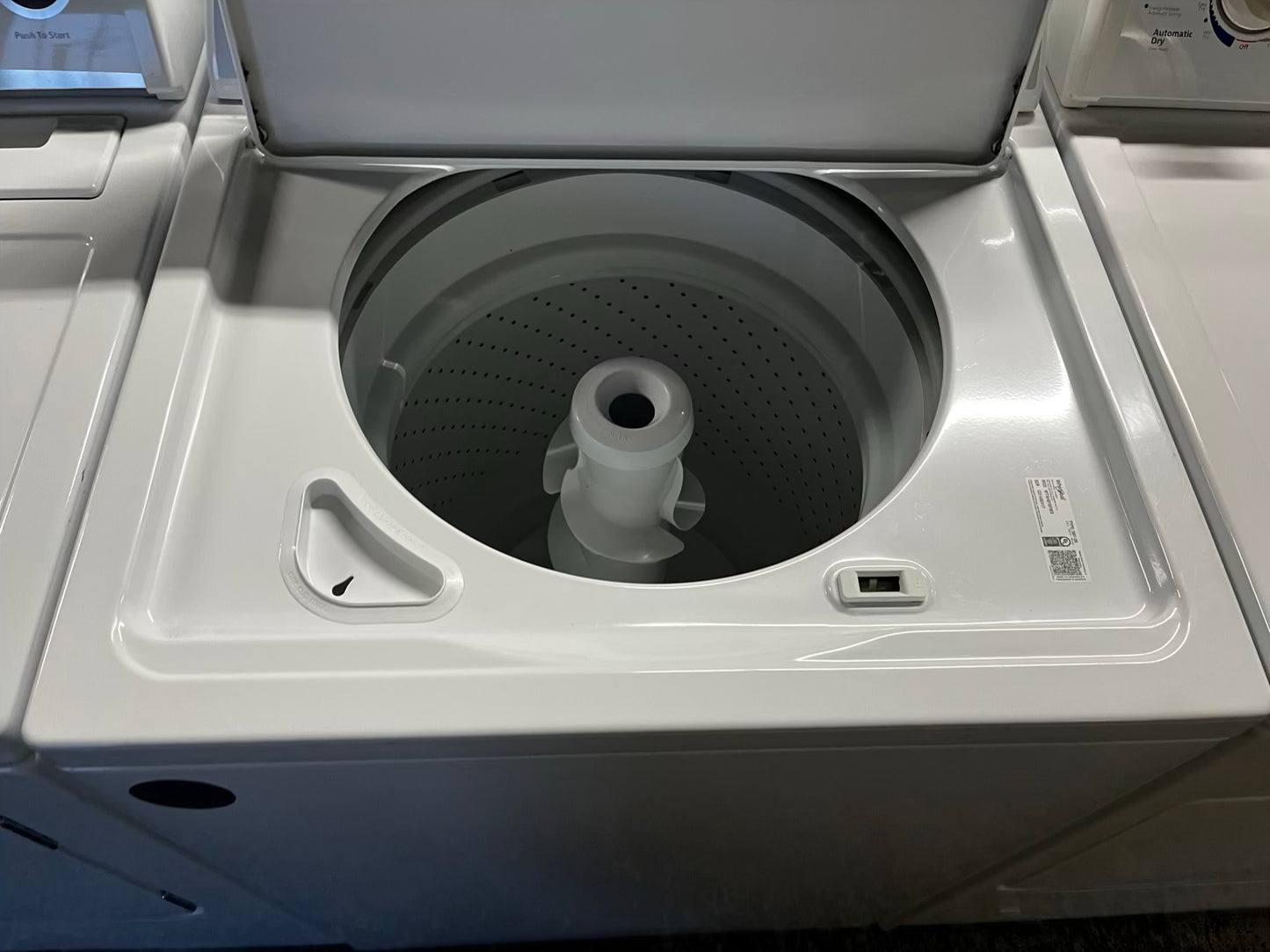 🎁 holiday sale🎄🎁Whirlpool Top load washing machine large capacity w agitator 27" Refurbished #WM36PA1B
