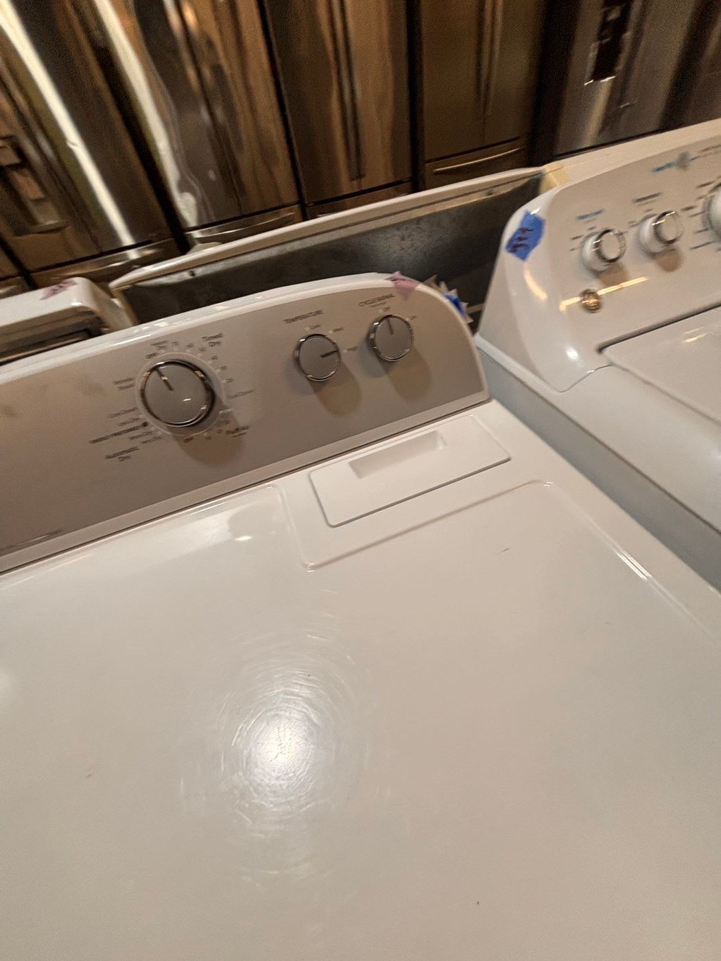 >*/whirlpool top load washer  & electric dryer 220v  set top load side by side #TS54TYB