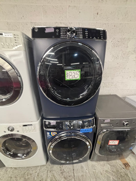 >*GE ENERGY STAR 4.8 Cu. Ft. Capacity Smart Front Load Washer with UltraFresh Vent System with OdorBlock and electric dryer set ,28” stackable or side by side  used-refurbished  #FWRA46BSET