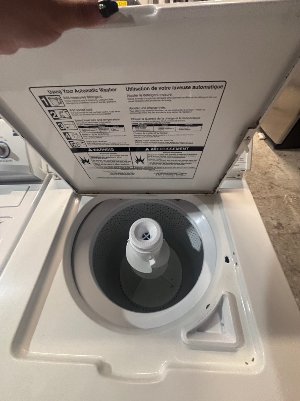 >*sale🎈whirlpool Top load washing machine w agitator 27" in good condition,used-Refurbished #TWF66B (Copy)