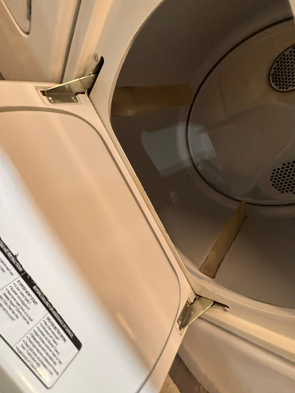 }SALE🎈Kenmore  29” extra large capacity side x side large capacity electric 220v dryer  in white 29”Refurbished #KDEX81B