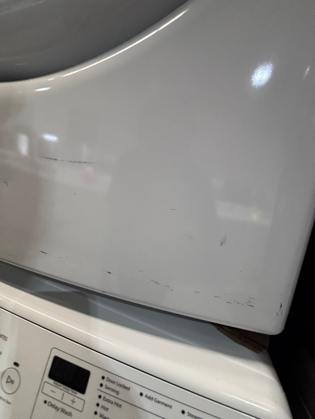 >*special 🔥mix & match whirlpool set electric 220v front load stackable or side by side - sensor dry in white color #WFSW1SET
