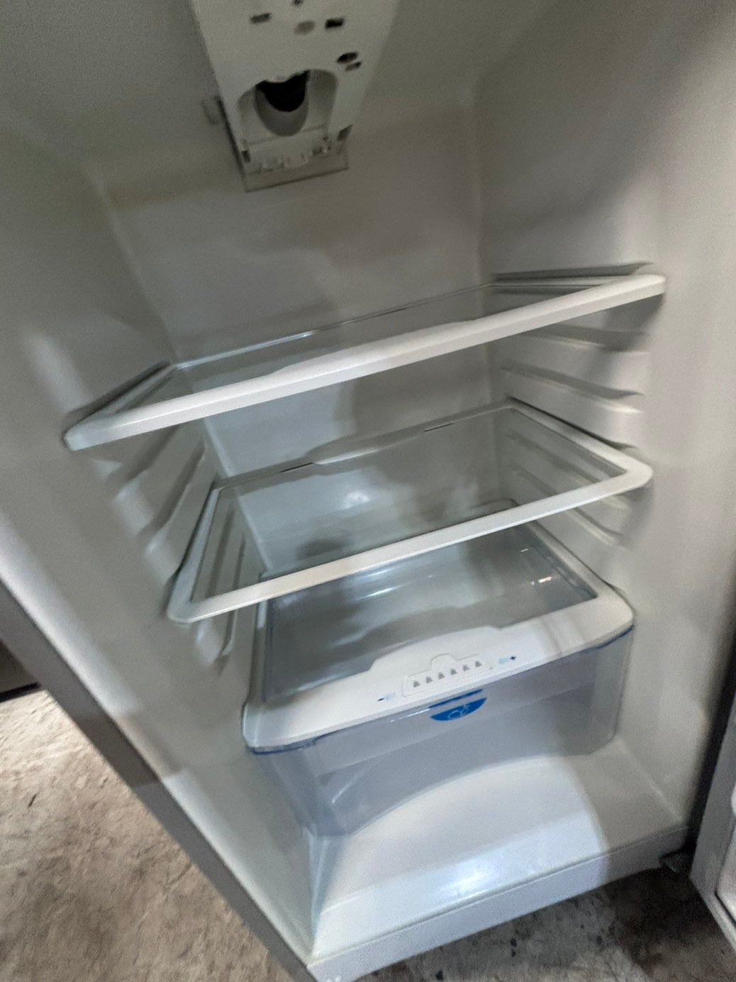 >>top freezer refrigerator stainless steel 24" refurbished #RF711DB