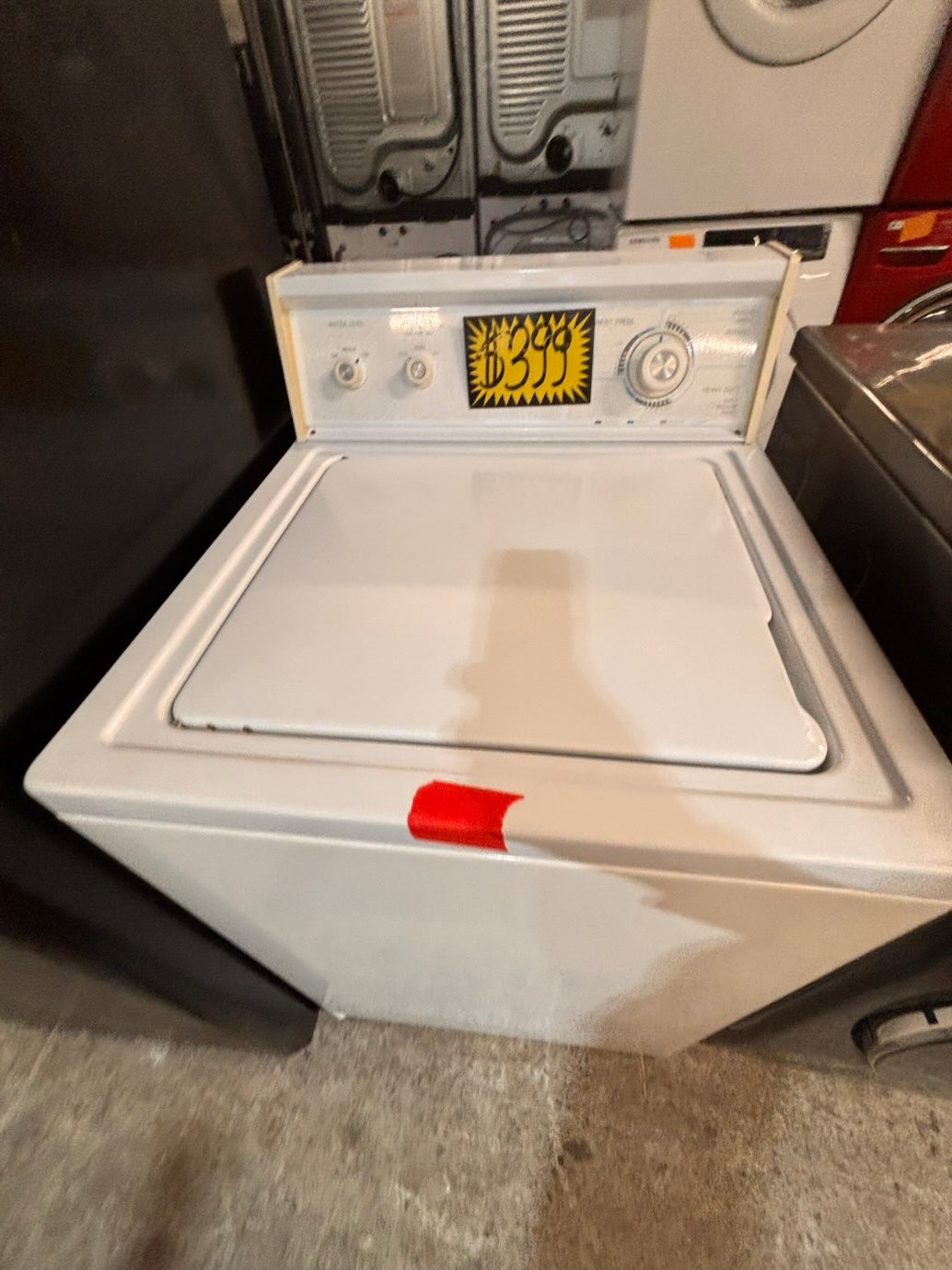 }} 24” Kenmore Top load washing machine w agitator 27" in good condition,working 💯 with warranty ! used-Refurbished #TK2417TB