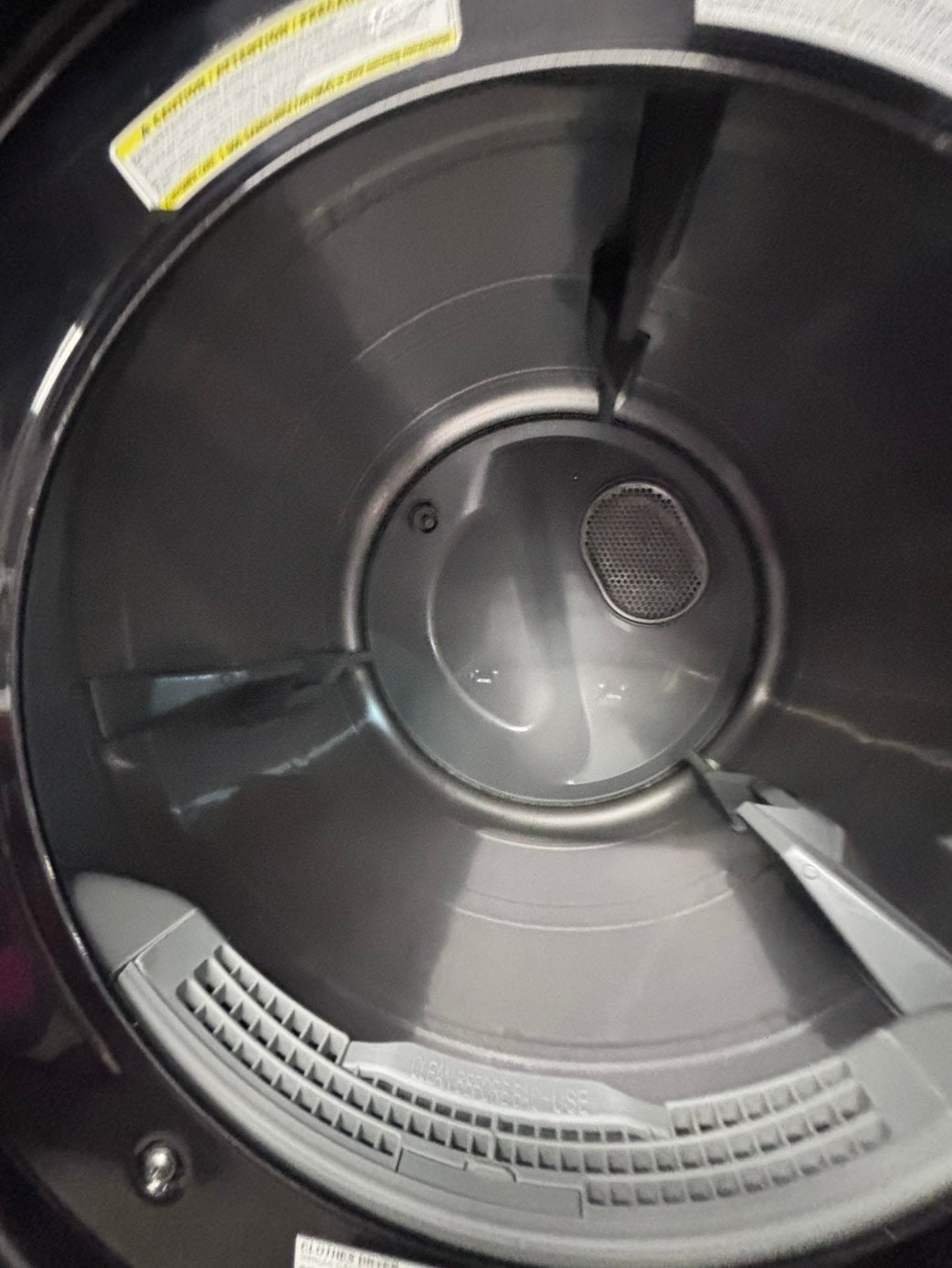 >*Mix & match Samsung dark gray  washer & gas dryer set front load stackable or side by side  27” in used Gas  -Refurbished #SGA64WB