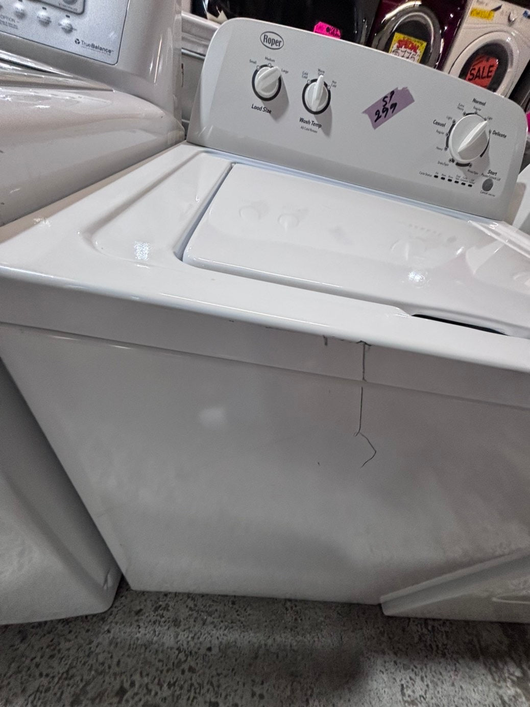 >*sale🔥Roper top load washer  & electric dryer 220v  set top load side by side #SPR2T1B