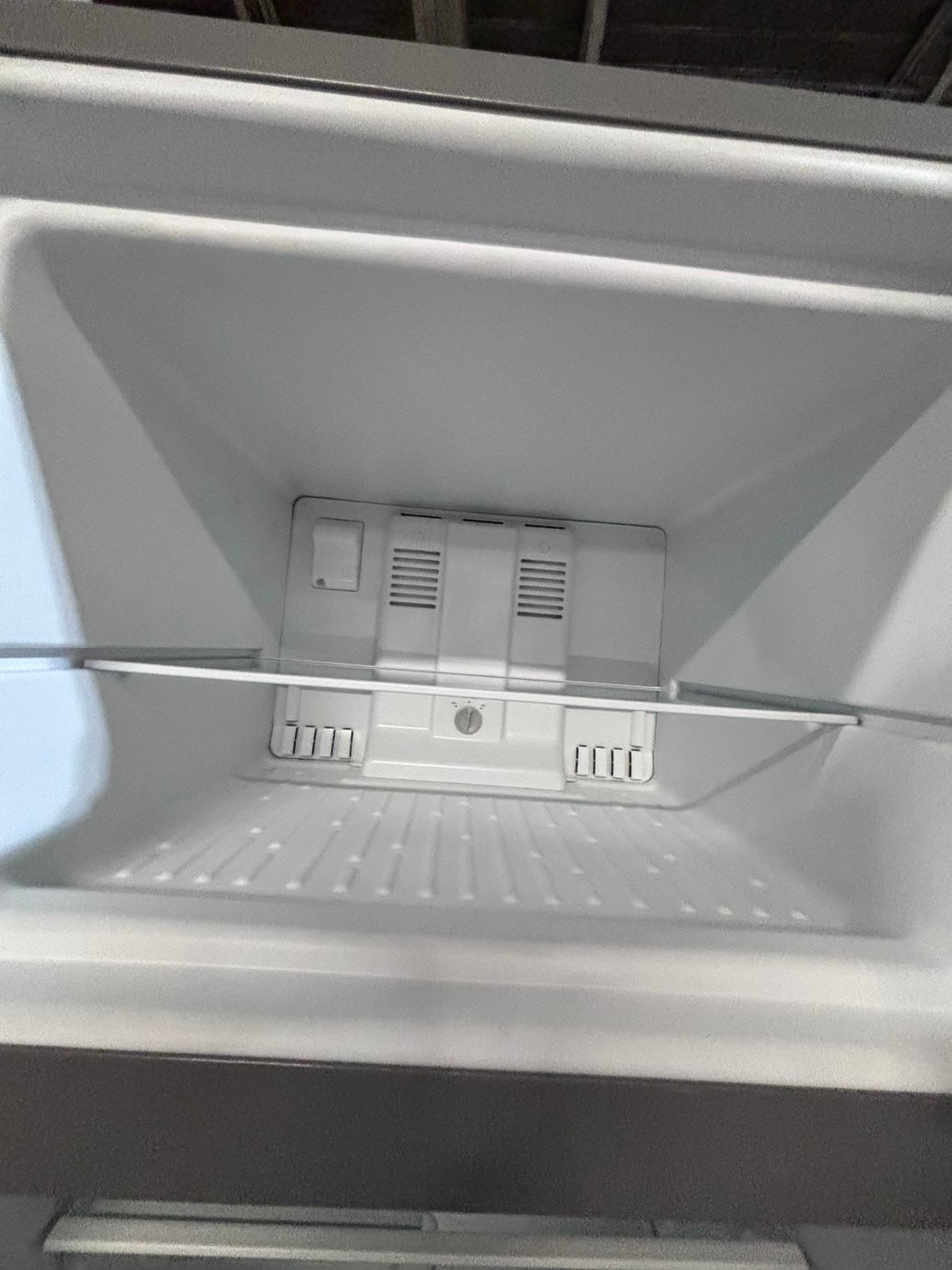 >*Whirlpool top freezer refrigerator stainless steel used-refurbished 30" #RFC769B