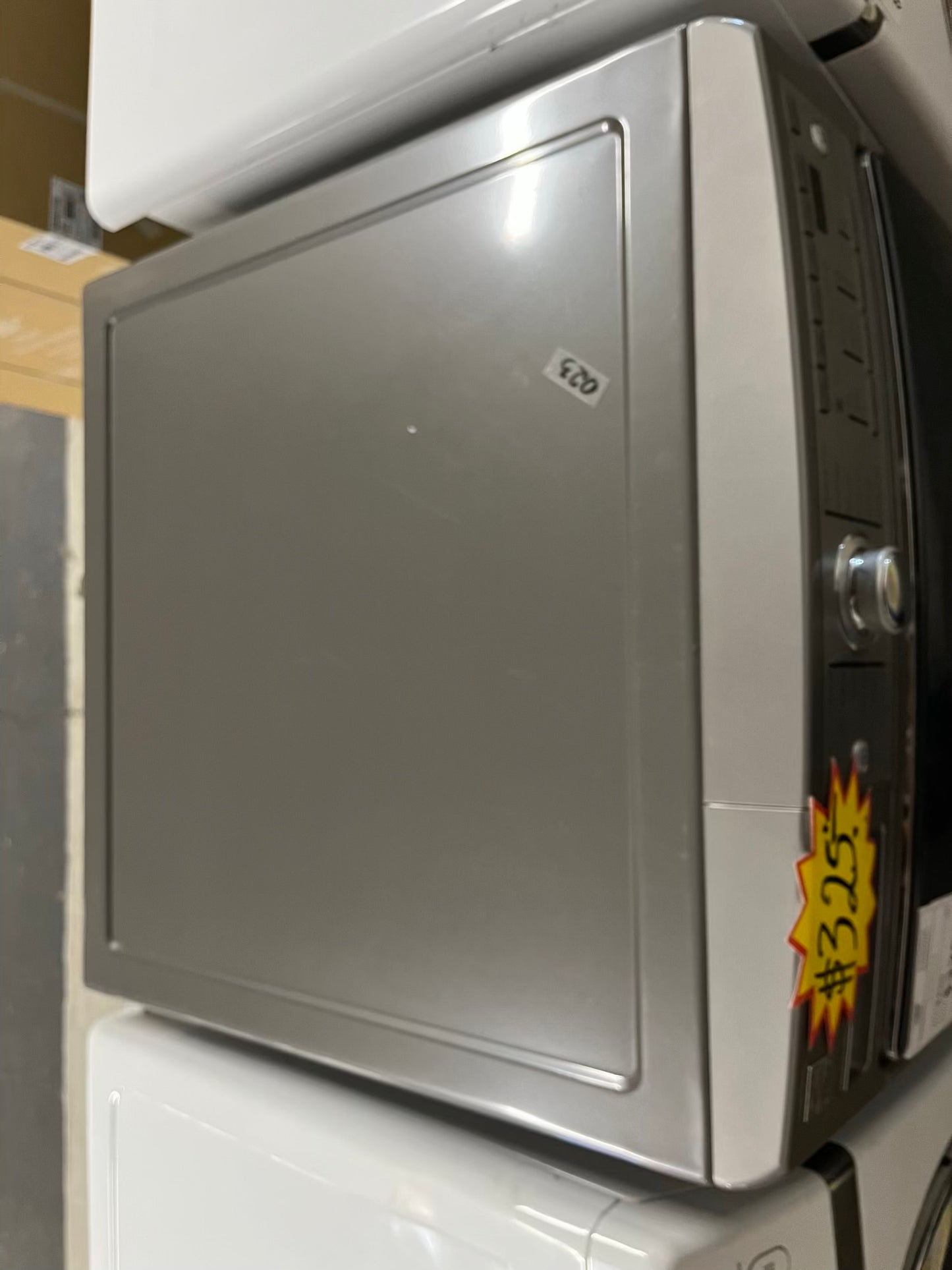 Kenmore Elite front load stackable electric 220v dryer stainless steel w/steam cycle   27" #ED420VB