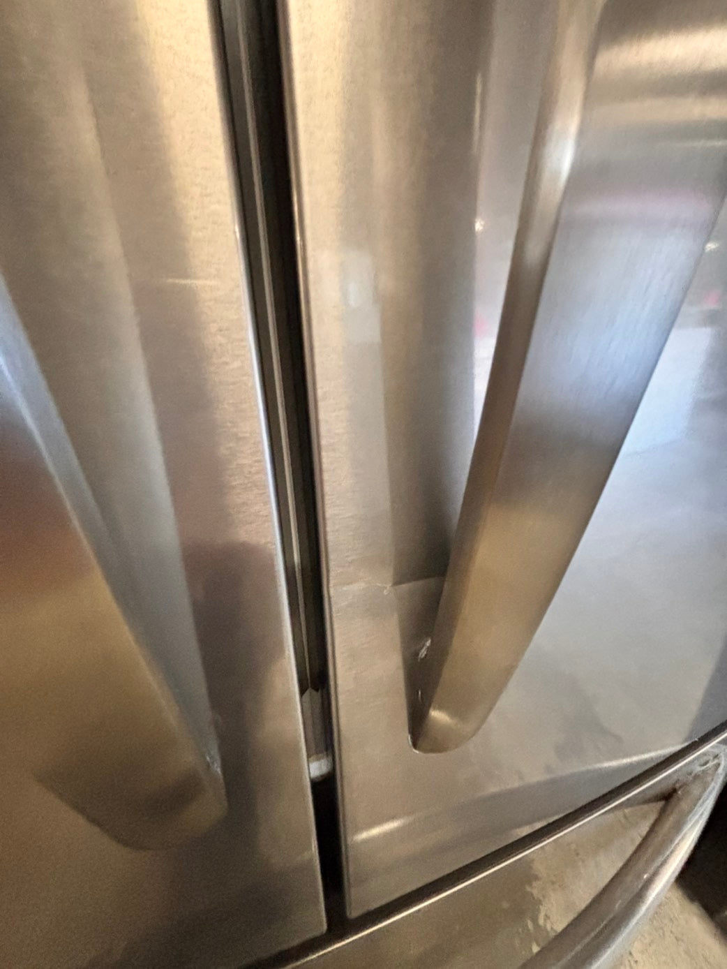 >frigidaire Open box 📦 New S/d 31.5 in. 18 cu. ft. Counter Depth French Door Refrigerator in Fingerprint-Resistant Stainless Look       #RNZG18LL