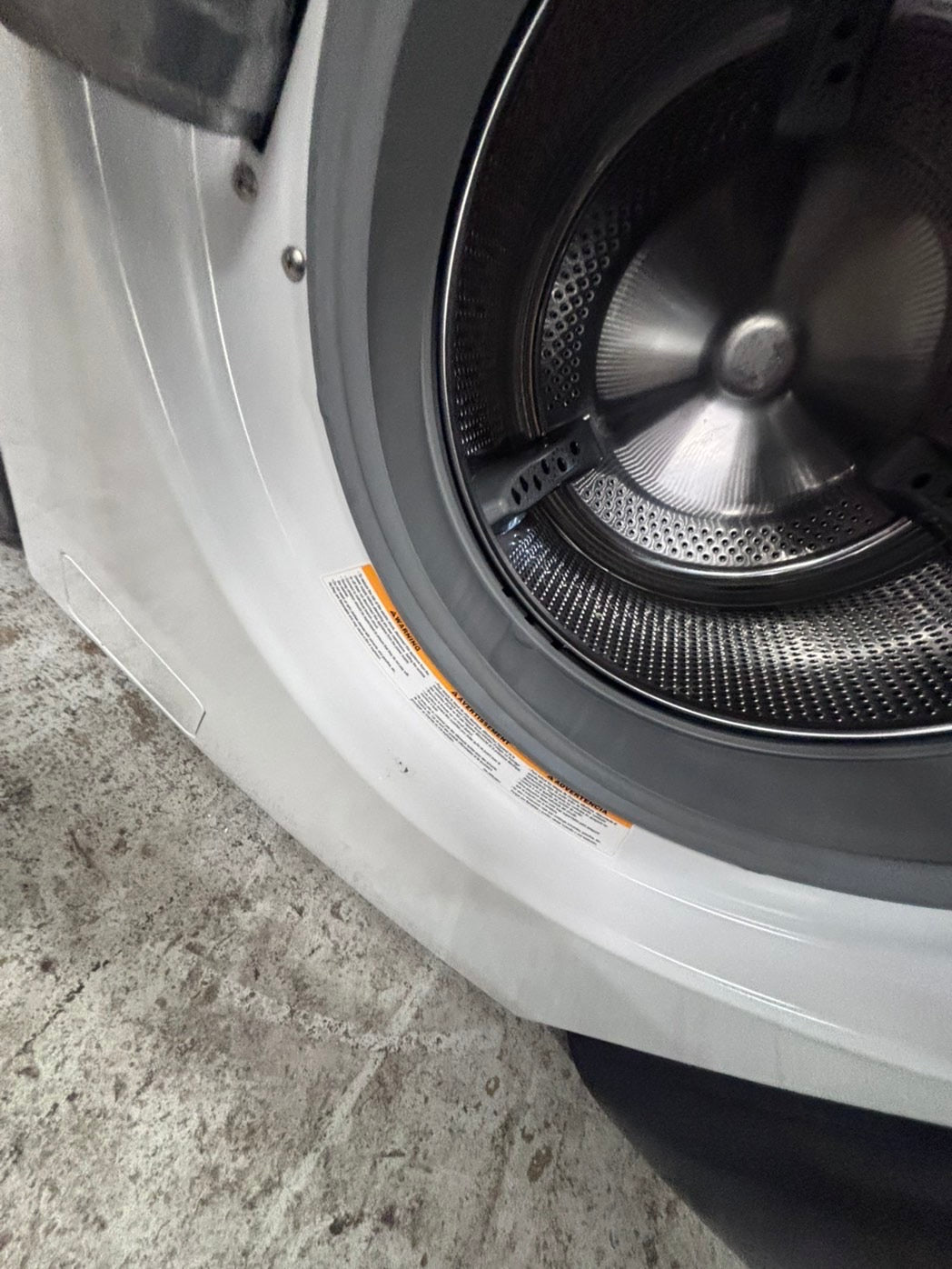 >*LG washer & dryer set electric 220v front load stackable or side by side - sensor dry in white #WDAZ6BSET