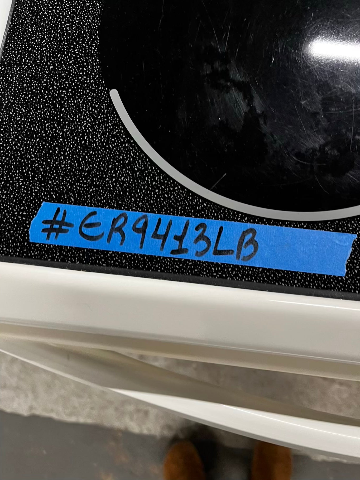 • 🎉 BLACK FRIDAY ⚡️ Kenmore glass top electric range 220v 4 burner Refurbished in off white  bake Broil self clean  30" #ER9413LB