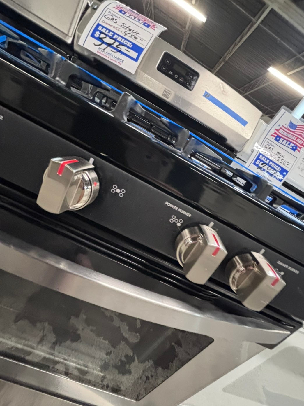 >>special🔥kenmore Gas range 5 burner  bake ,broil Hi/Lo self clean in stainless steel used-Refurbished 30” #KGZ5SB