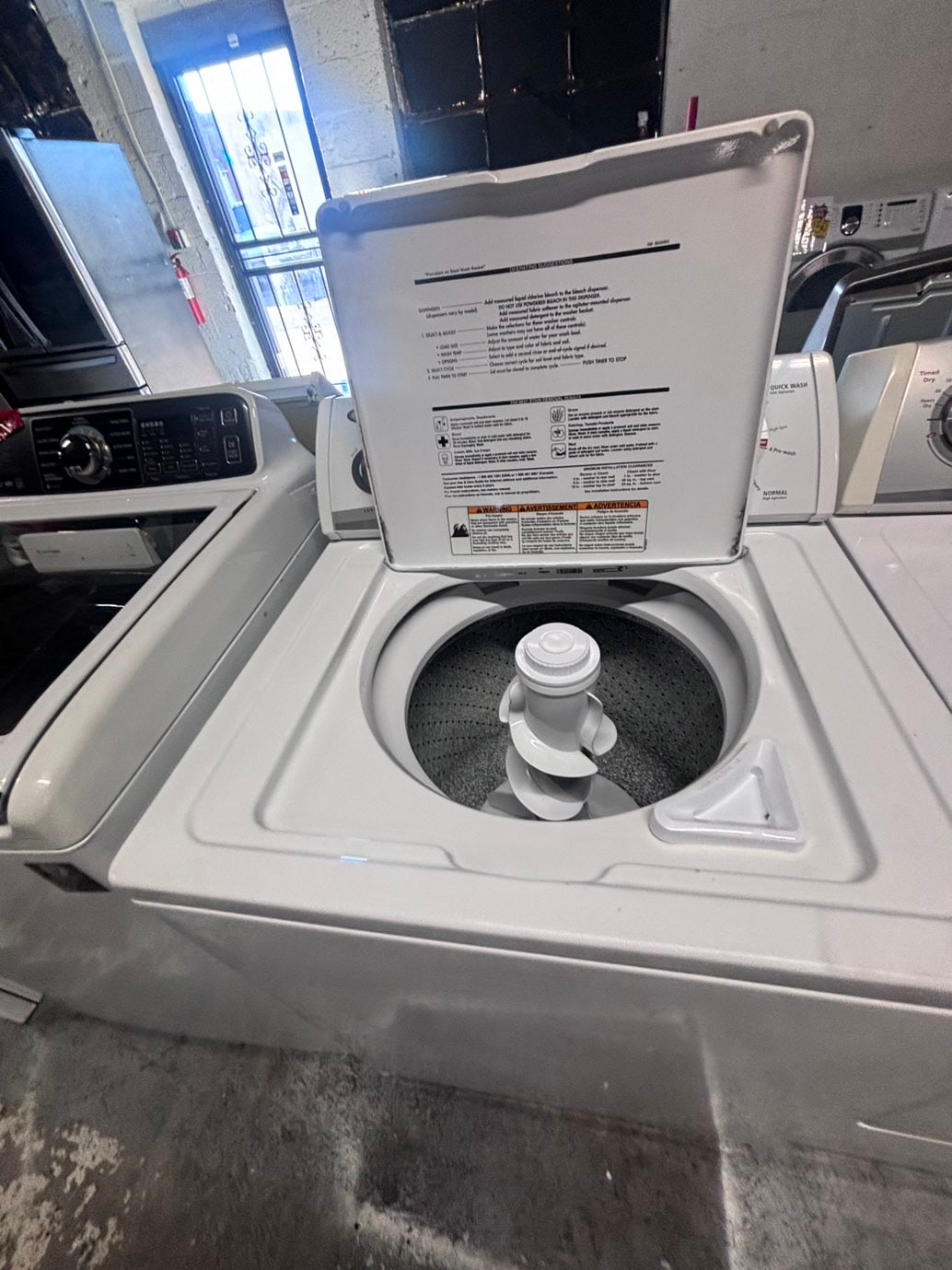 >*sale🎈whirlpool Top load washing machine w agitator 27" in good condition,used-Refurbished #TWF66B