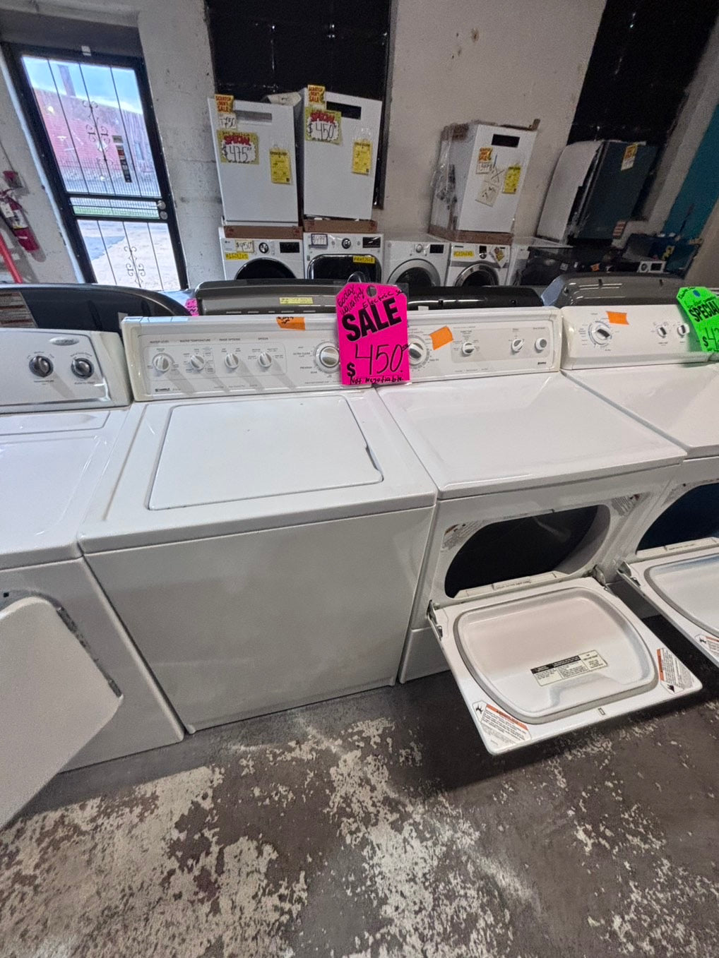}sale 🔥🔥KENKORE  top load washer with agitator & electric dryer 220v  set   top load side by side working 💯  with warranty top load side by side #SKR62YB