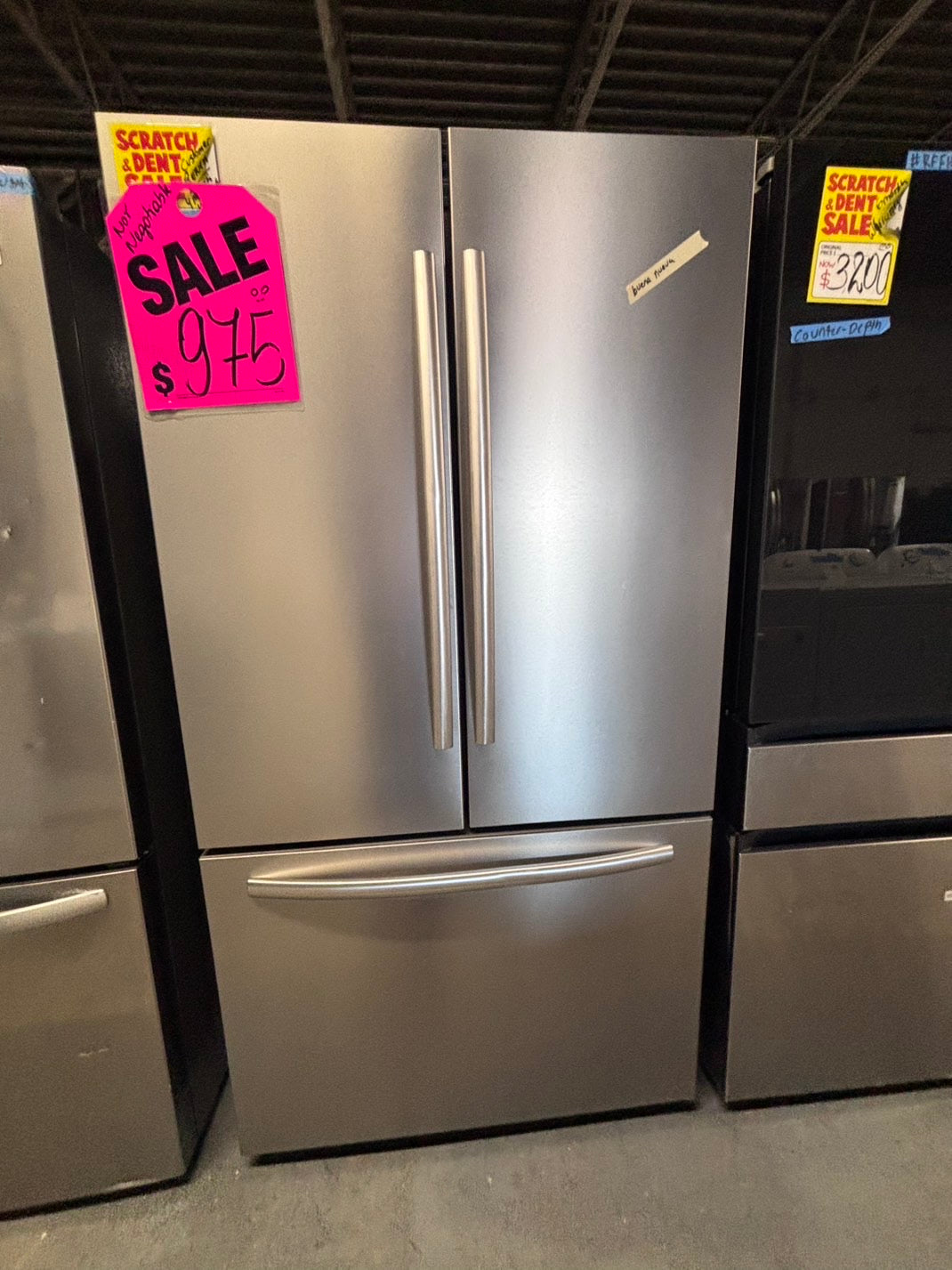 >Mora 26 cu.ft. Standard Depth French Door Refrigerator new open box 📦 costumer return #RMDA31B