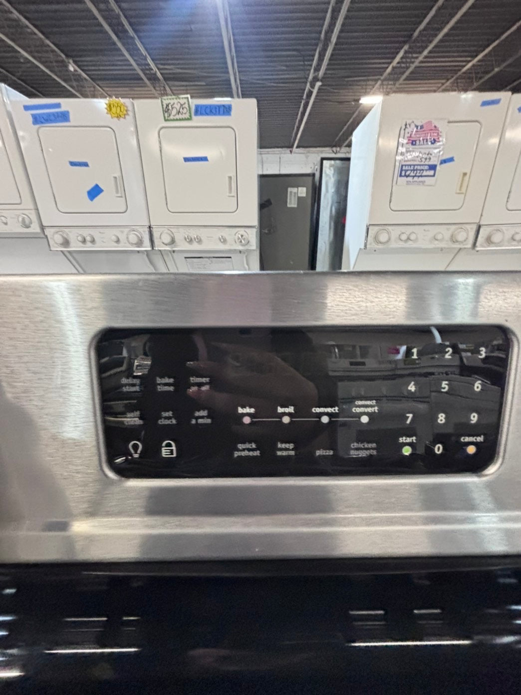 >>special🔥frigidaire range 5 burner convection oven bake ,broil Hi/Lo self clean in stainless steel used-Refurbished 30” #FCO66SB