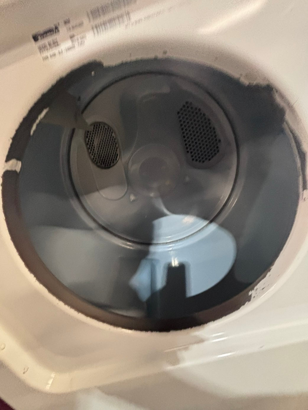 >*kenmore  flat back side x side extra large capacity electric 220v dryer  29” wide.    26”in Depth ,used -Refurbished #EDZN55B