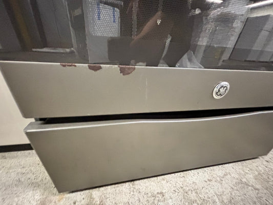 🎉 BLACK FRIDAY ⚡️ GE slate glass top electric range 220v 5 burner warm zone Refurbished stainless steel bake Broil self clean fast boil 30" #RE8941B-TS