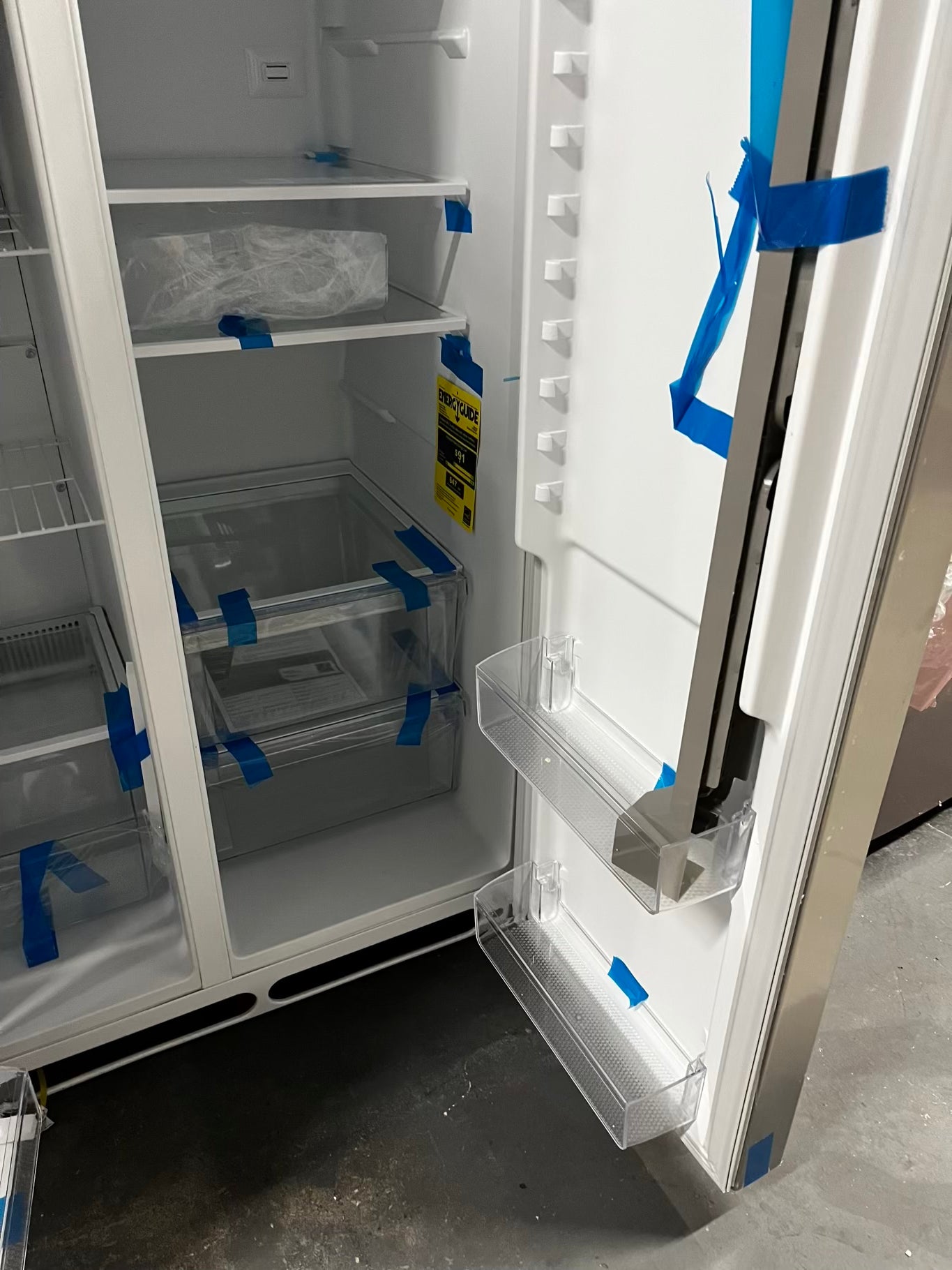 * 🎉 BlacK Friday ⚡️ Open Box 📦 | scratch & dent Frigidaire side x side  refrigerator w/ice water dispenser stainless steel 36" #RF34741B