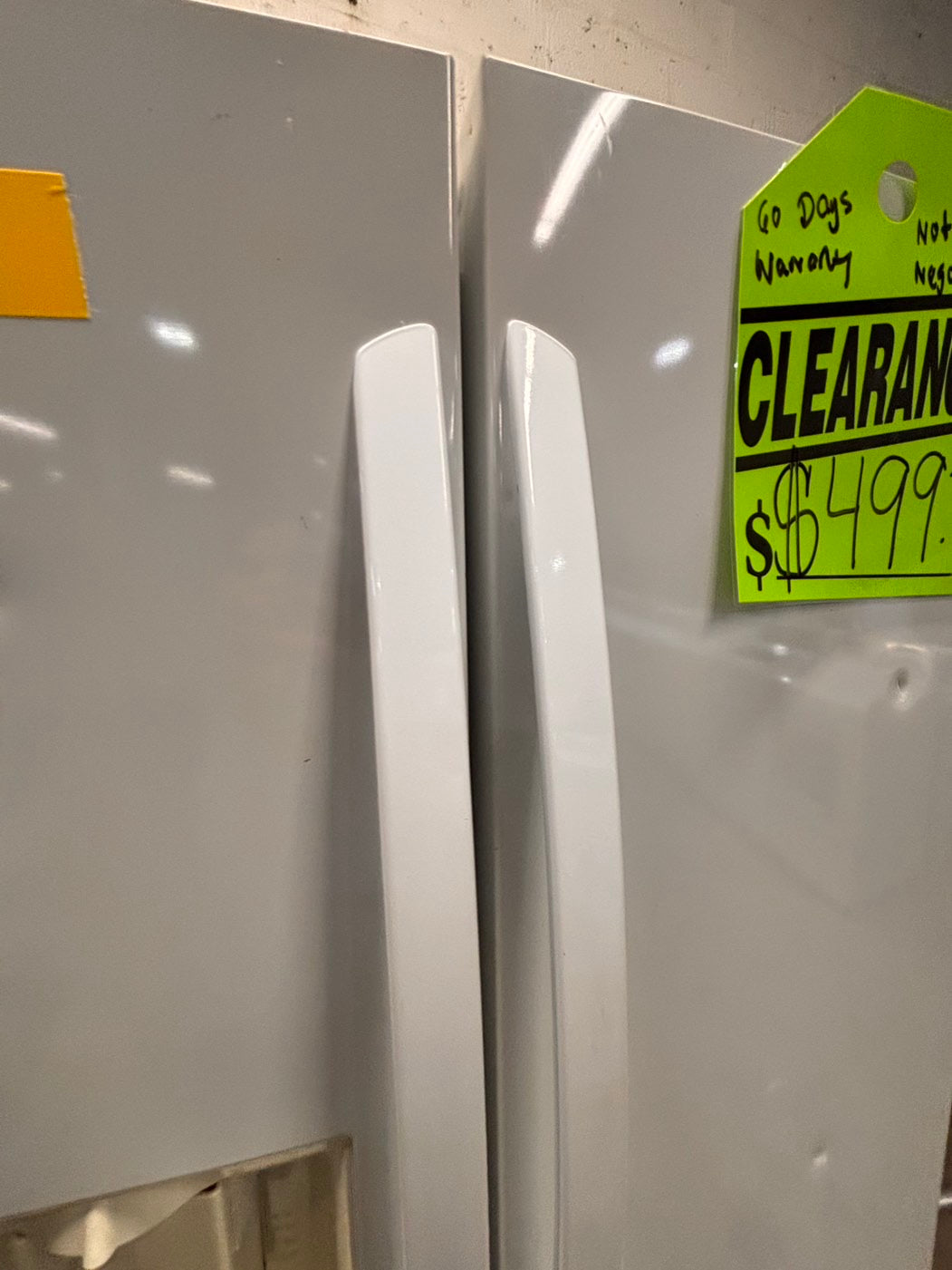 >* special🔥used-Refurbished LG 36”w x69h x 29 depth refrigerator stainless steel w/ice & water dispenser 36 “ #LGDS73B
