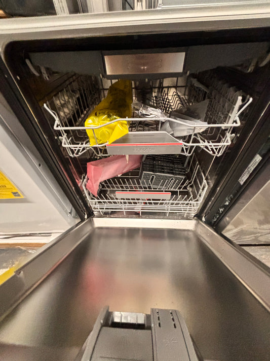 >Bosch  800 Series 24 in. Stainless Steel Top Control Tall Tub Bar Handle 42 dBA Dishwasher with Stainless Steel Tub Stock number #BCDF33B