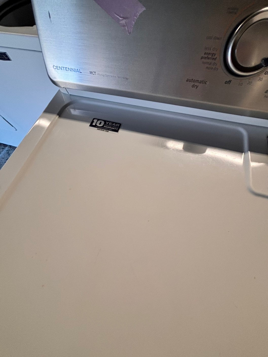 >maytag  29” large capacity electric dryer 220v side by side used-refurbished #ASD56GDRYER