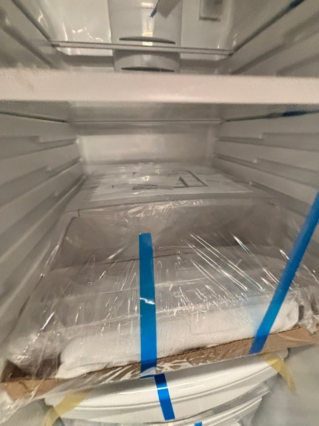 >New open Box 📦 GE 36”Side by Side Refrigerator stainless steel w/ice water dispenser  - #RSGR36LB