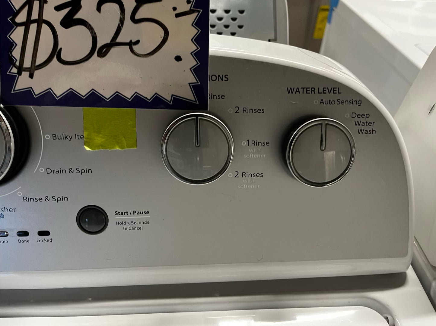 🎁 holiday sale🎄🎁Whirlpool Top load washing machine large capacity w agitator 27" Refurbished #WM36PA1B