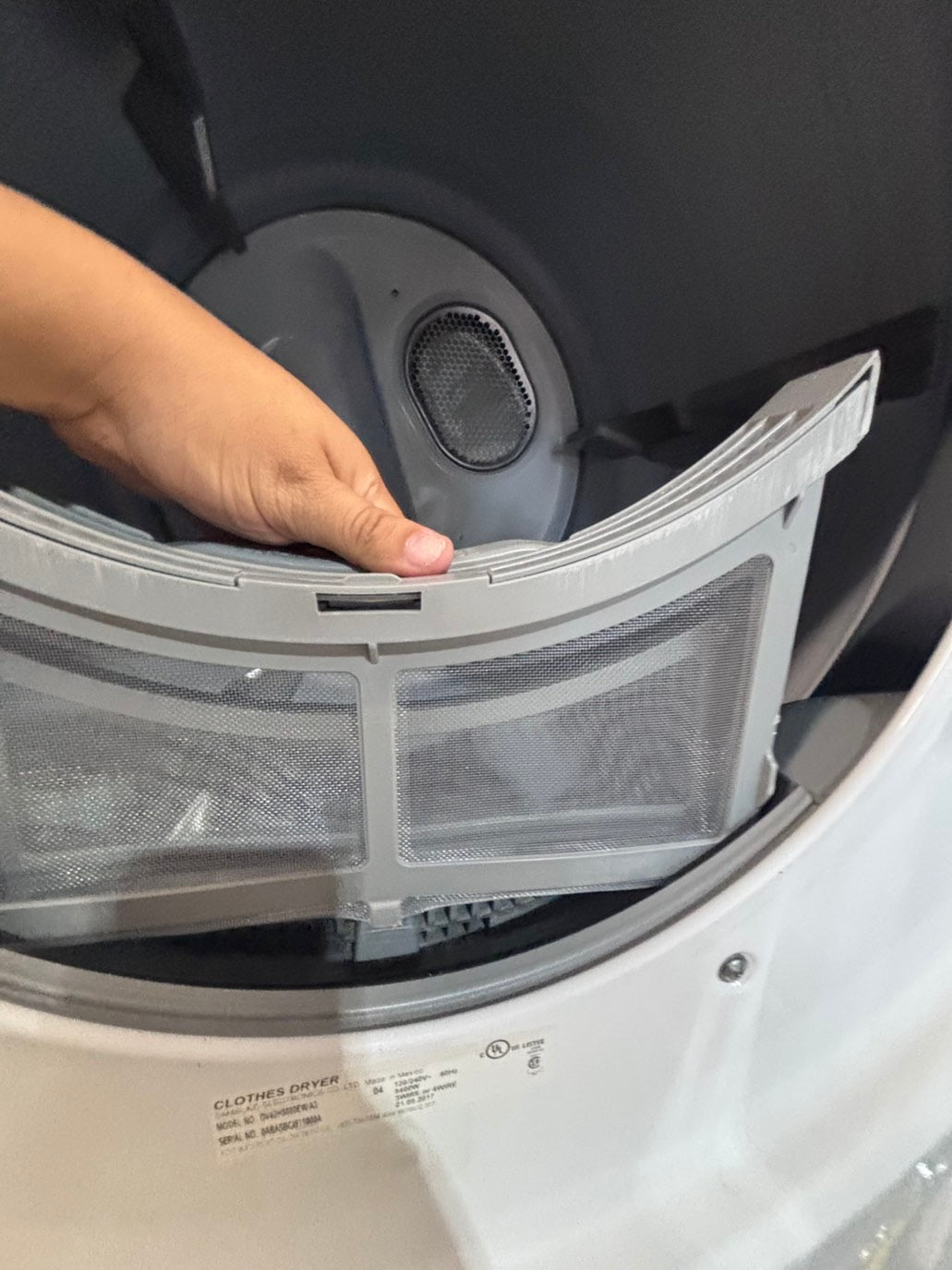 >*Samsung steam washer 4.5 cu ft & dryer 7.5 cu ft set electric steam 220v front load stackable or side by side - sensor dry white color   #WY458SET