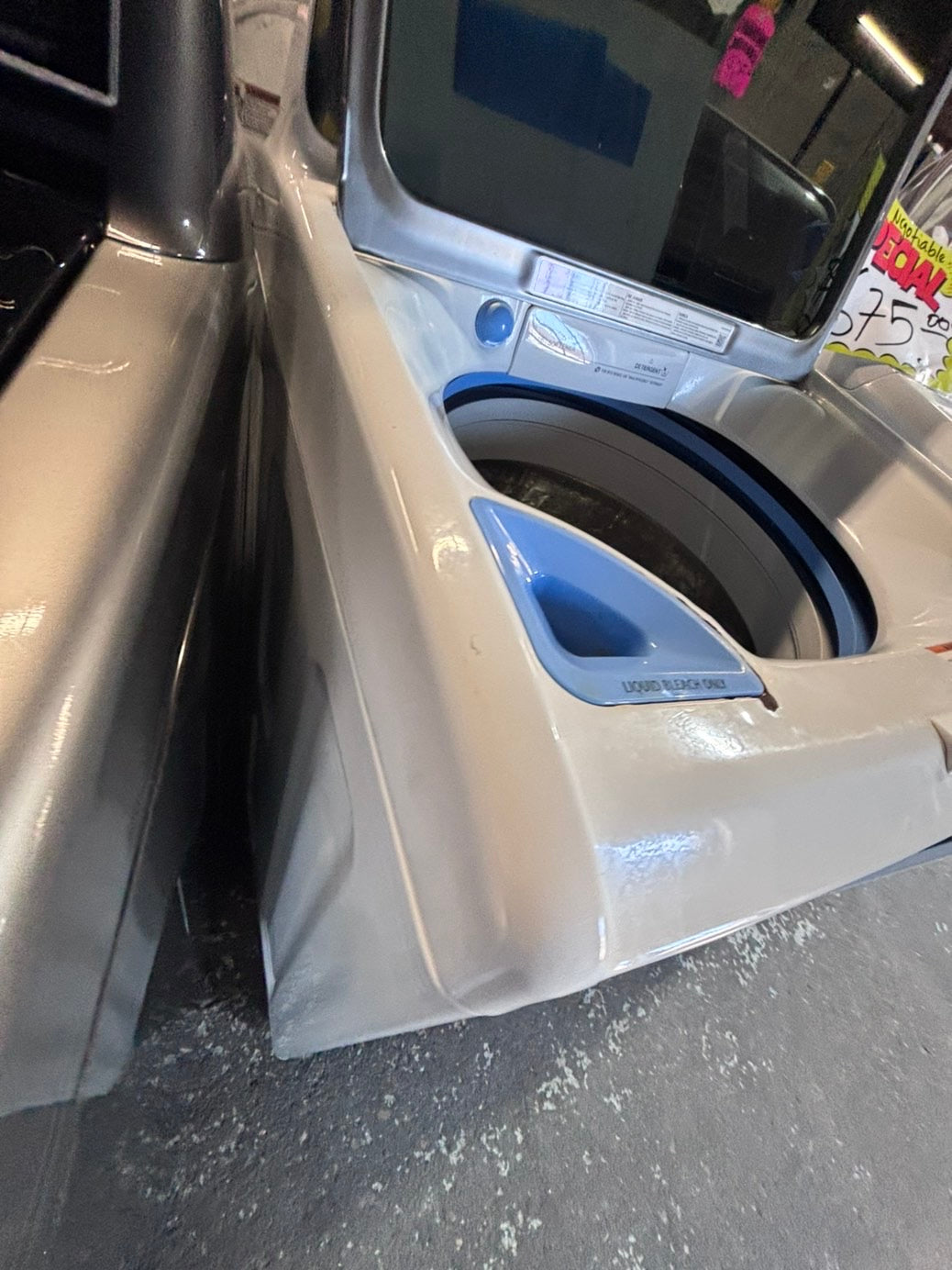 >>samsung mix & match white  top top load washer large capacity & dryer set electric 220v side x side top load stainless steel drum white color used-refurbished #WDS6YB