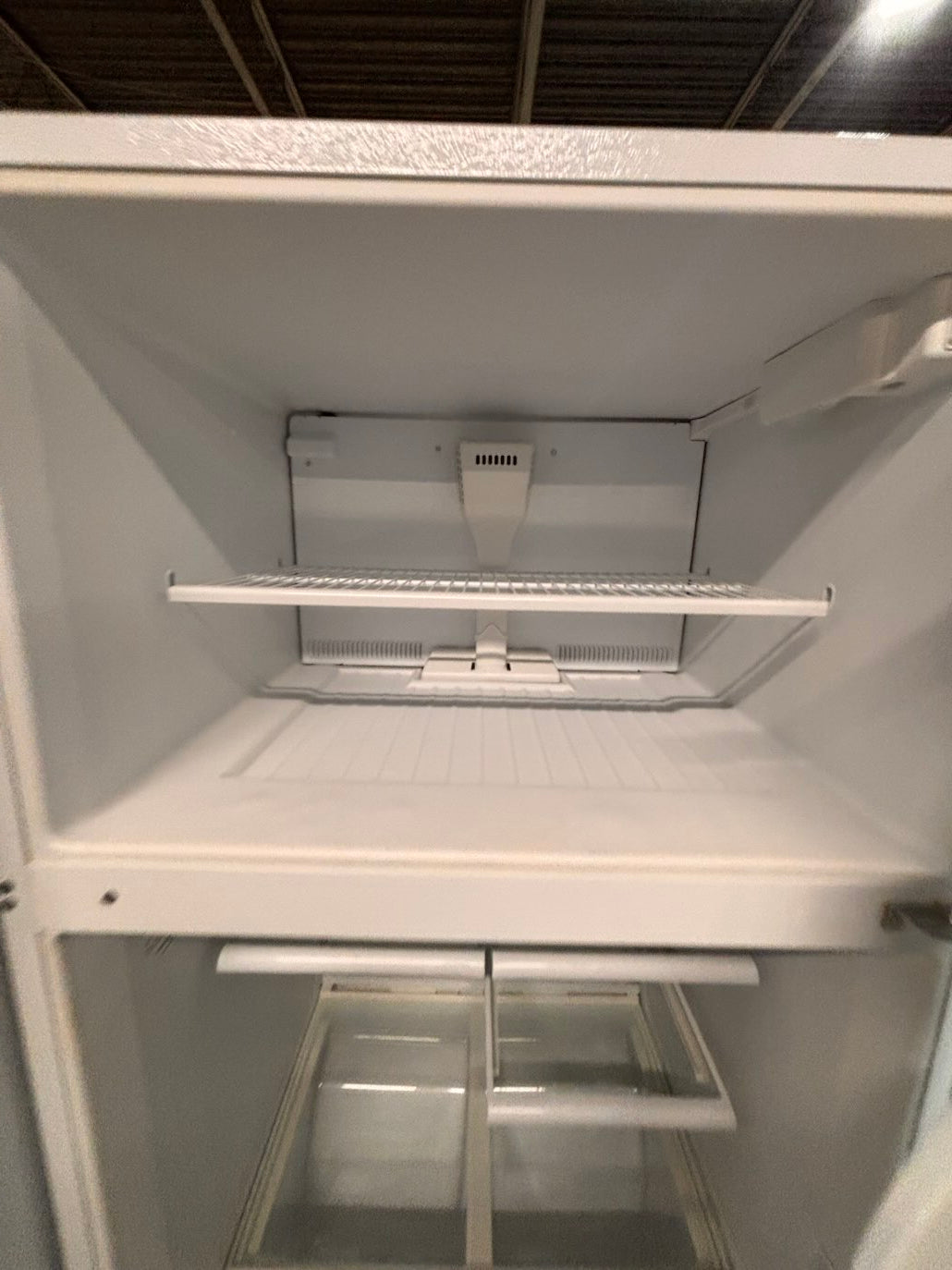 }}Clearance🔥 Kenmore 33” x65 1/2 height x 29depth Top freezer fridge white ,working 💯  with warranty ,used-refurbished #RTKW121B