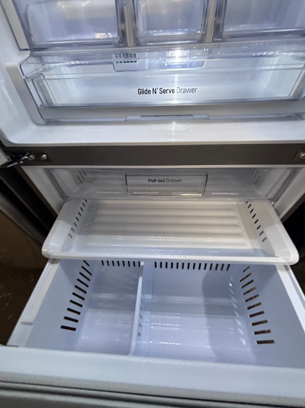 >LG French door Refrigerator counter depth stainless steel w/ ice water dispenser 36" #RTA24B