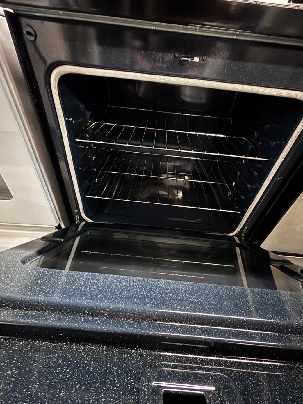 >*special🔥samsung electric 220v glass top range bake Broil roast stainless steel 30" Refurbished #SS5S42B