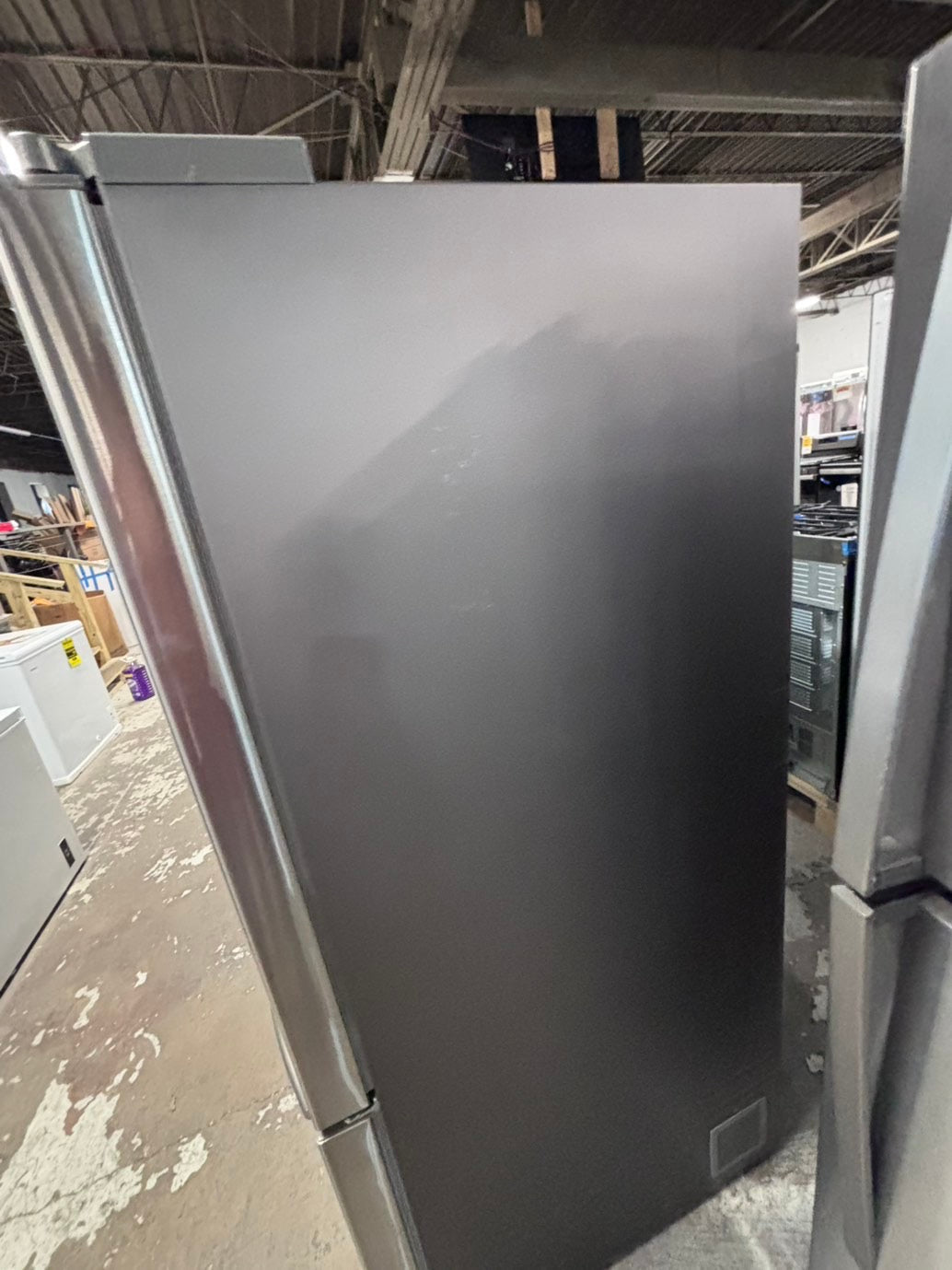 >* used-Refurbished samsung 36”w x69h x 29 depth refrigerator stainless steel w/ice & water dispenser 36 “ #FDSS73B