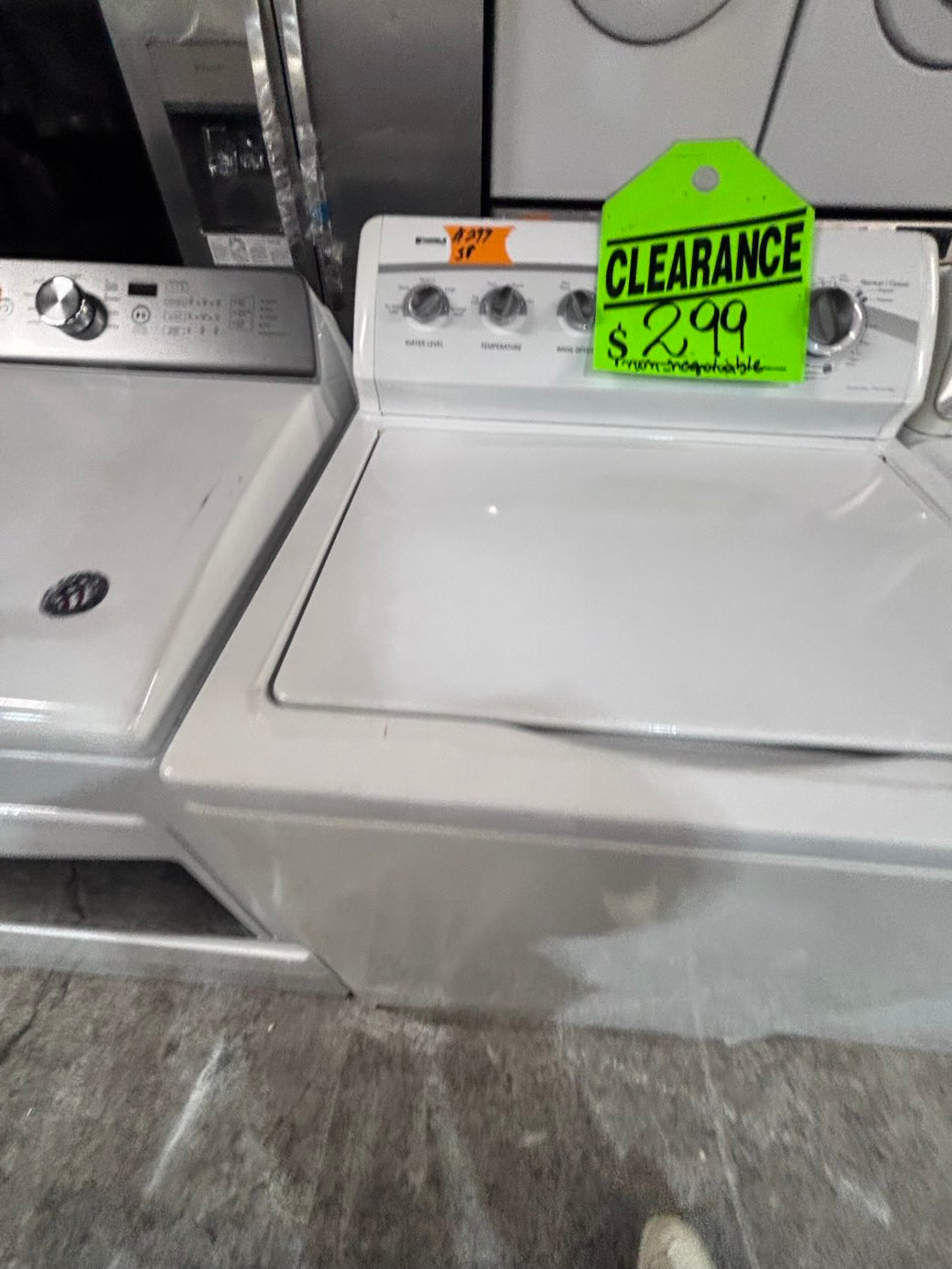 }sale🎈kenmore heavy duty Top load washing machine w agitator 27" in good condition,used-Refurbished #TK1527B