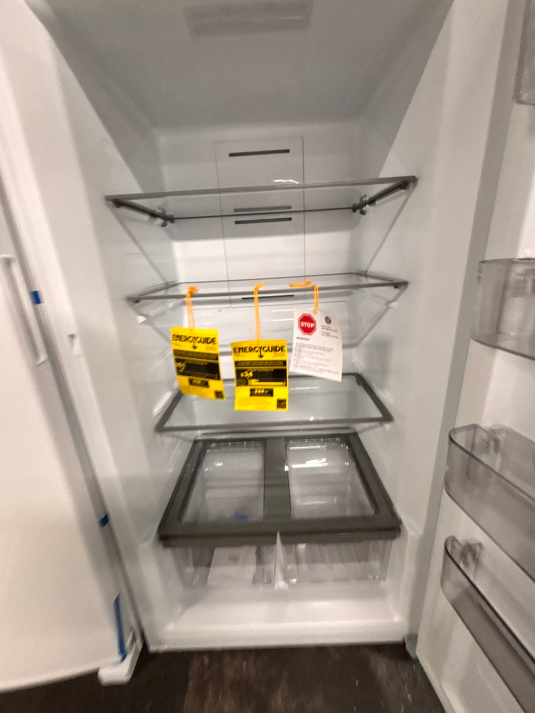 Open box 📦 17cu. ft. Midea Garage Ready Freezer/fridge convertible in White with Temperature Alarm ENERGY STAR #FZR77WBB