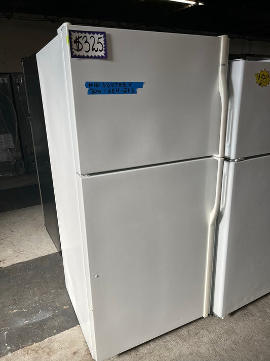 - Kenmore top freezer refrigerator in white used refurbished 30’ #RF334TAB